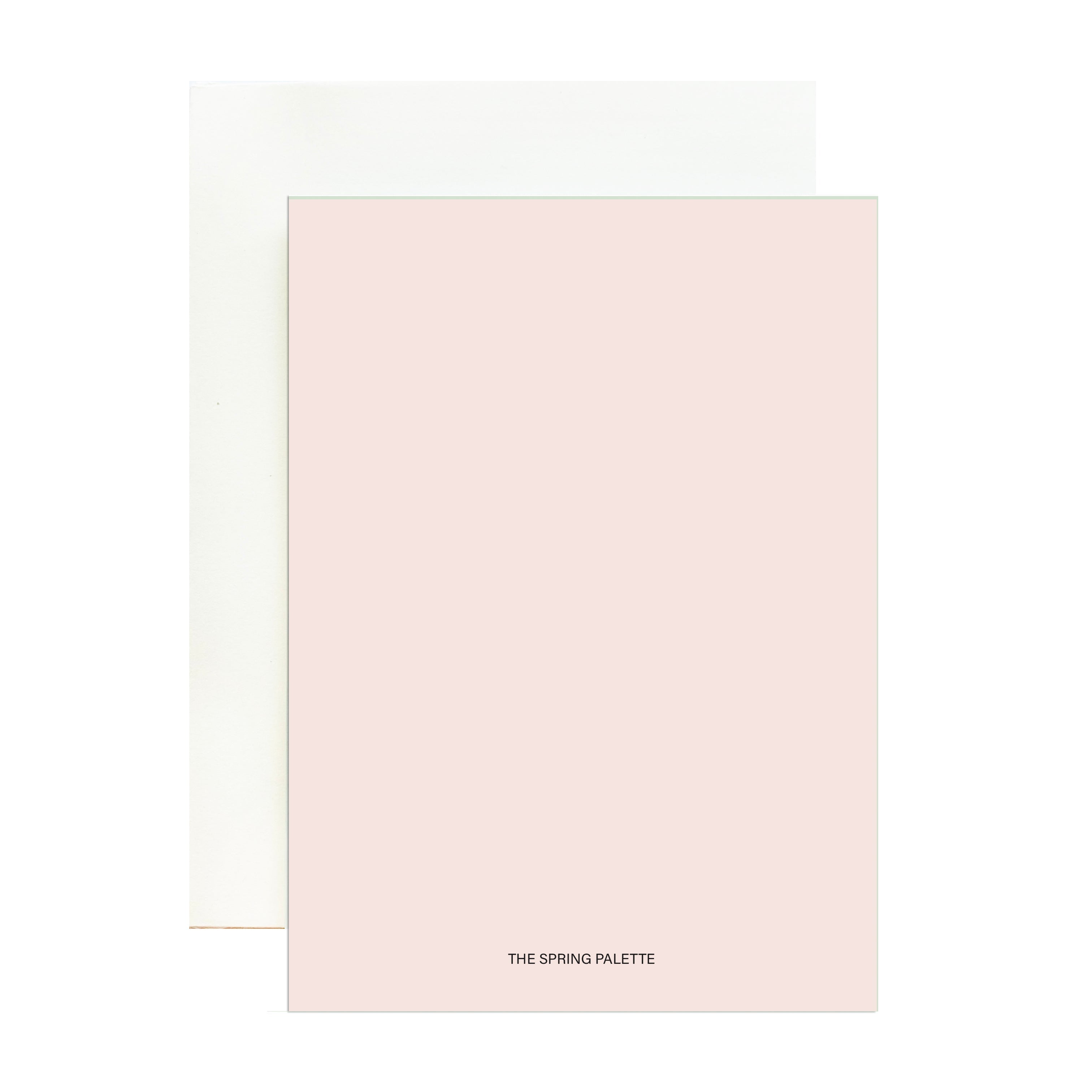 THE SPRING PALETTE Greeting Card Mayo Birthday Card