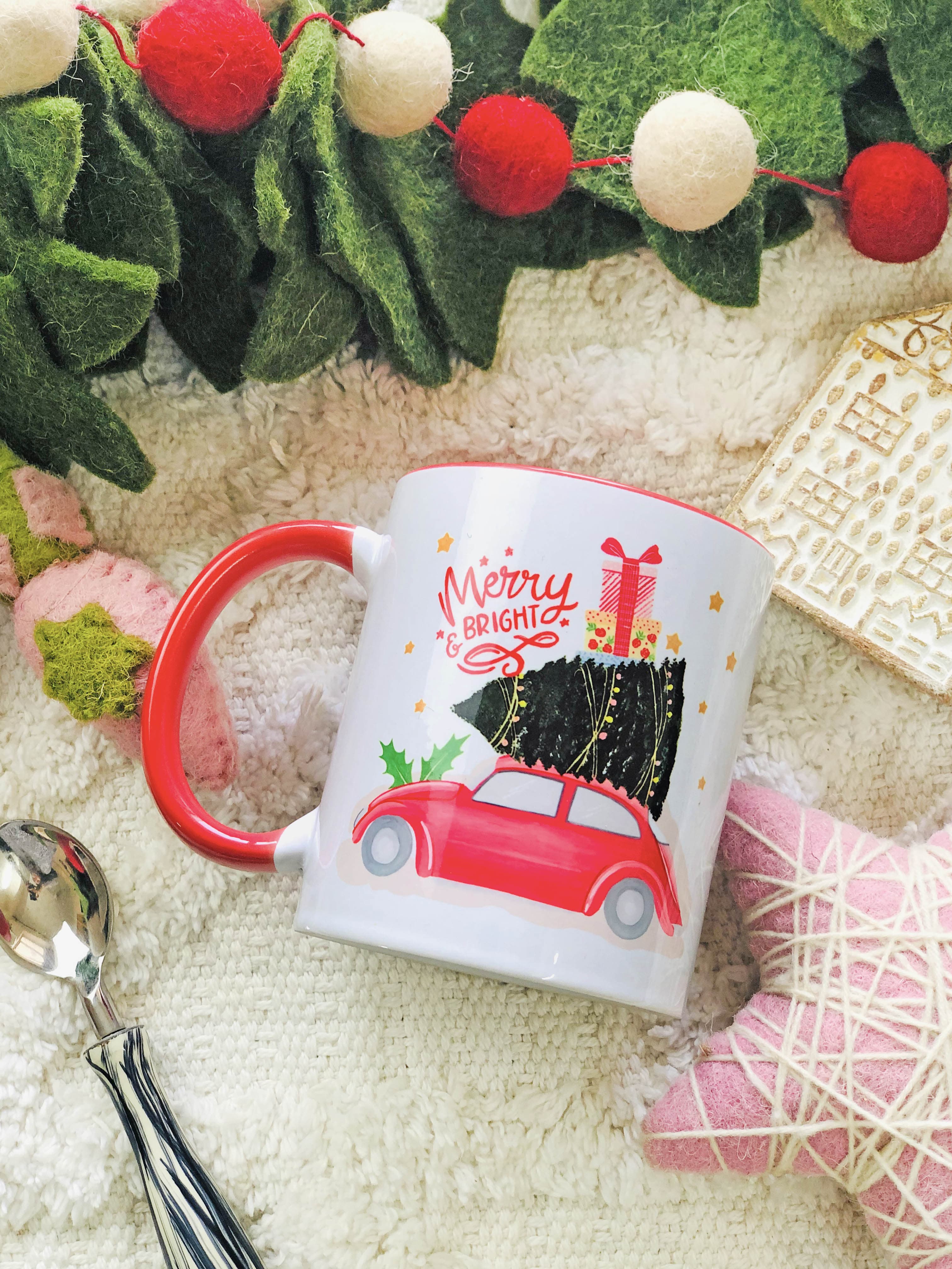 Merry And Bright Mug - The Spring Palette
