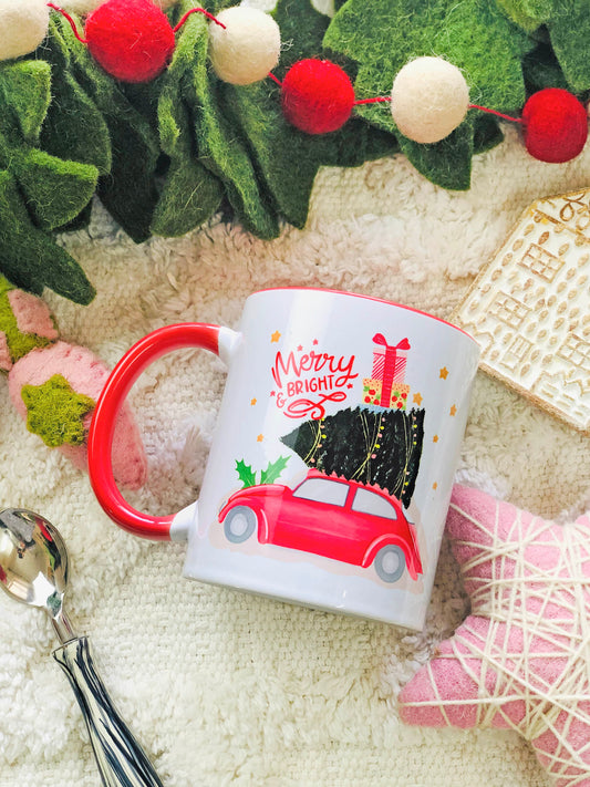 Merry And Bright Mug - The Spring Palette