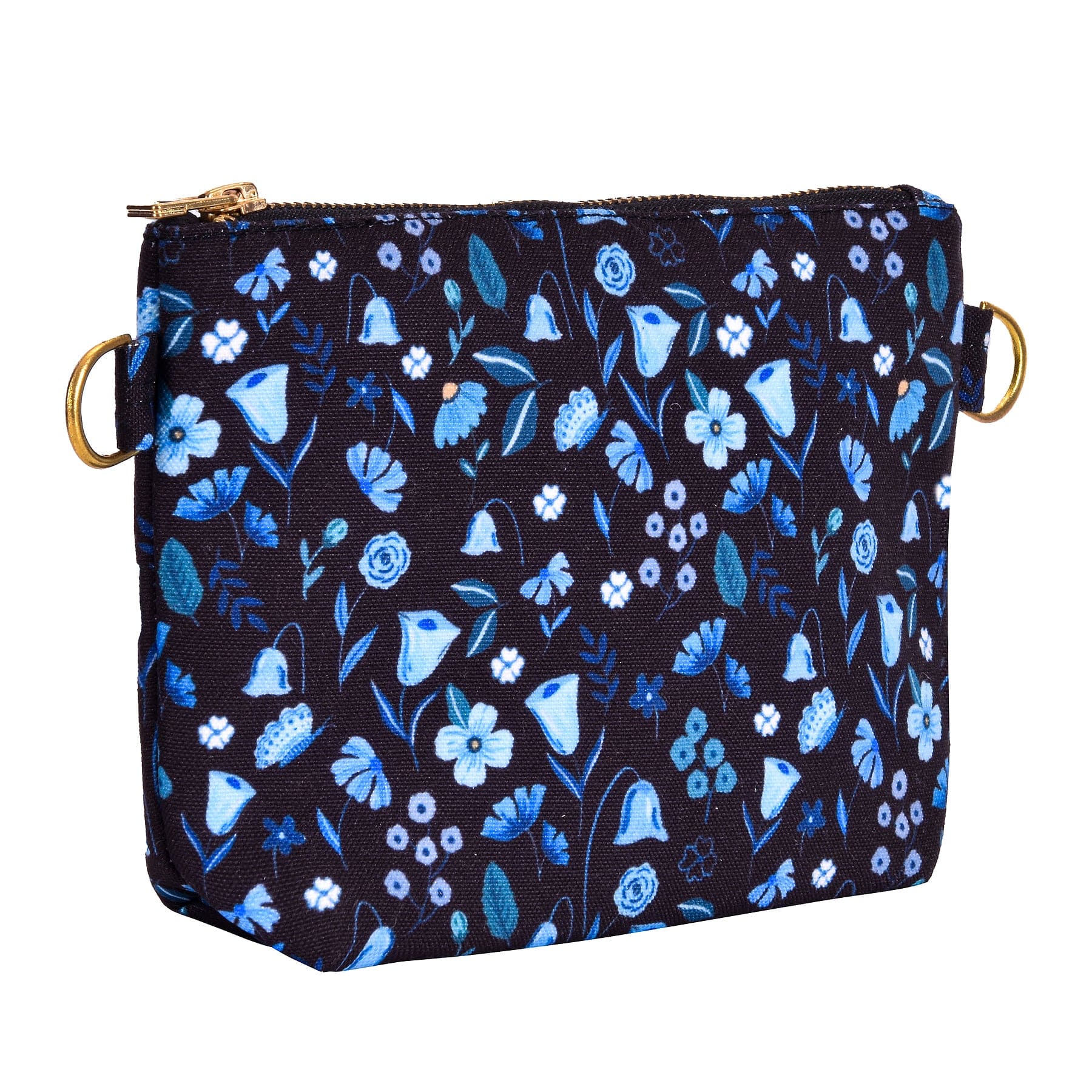 The Spring Palette Midnight Garden Clutch Pouch