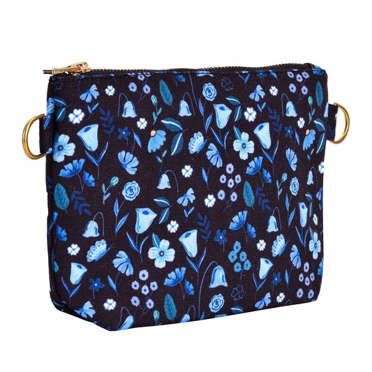 The Spring Palette Midnight Garden Clutch Pouch