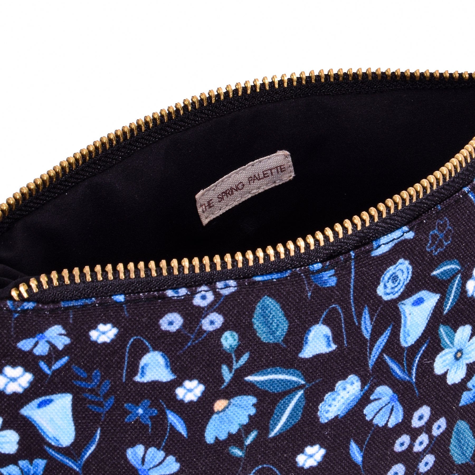 The Spring Palette Midnight Garden Clutch Pouch