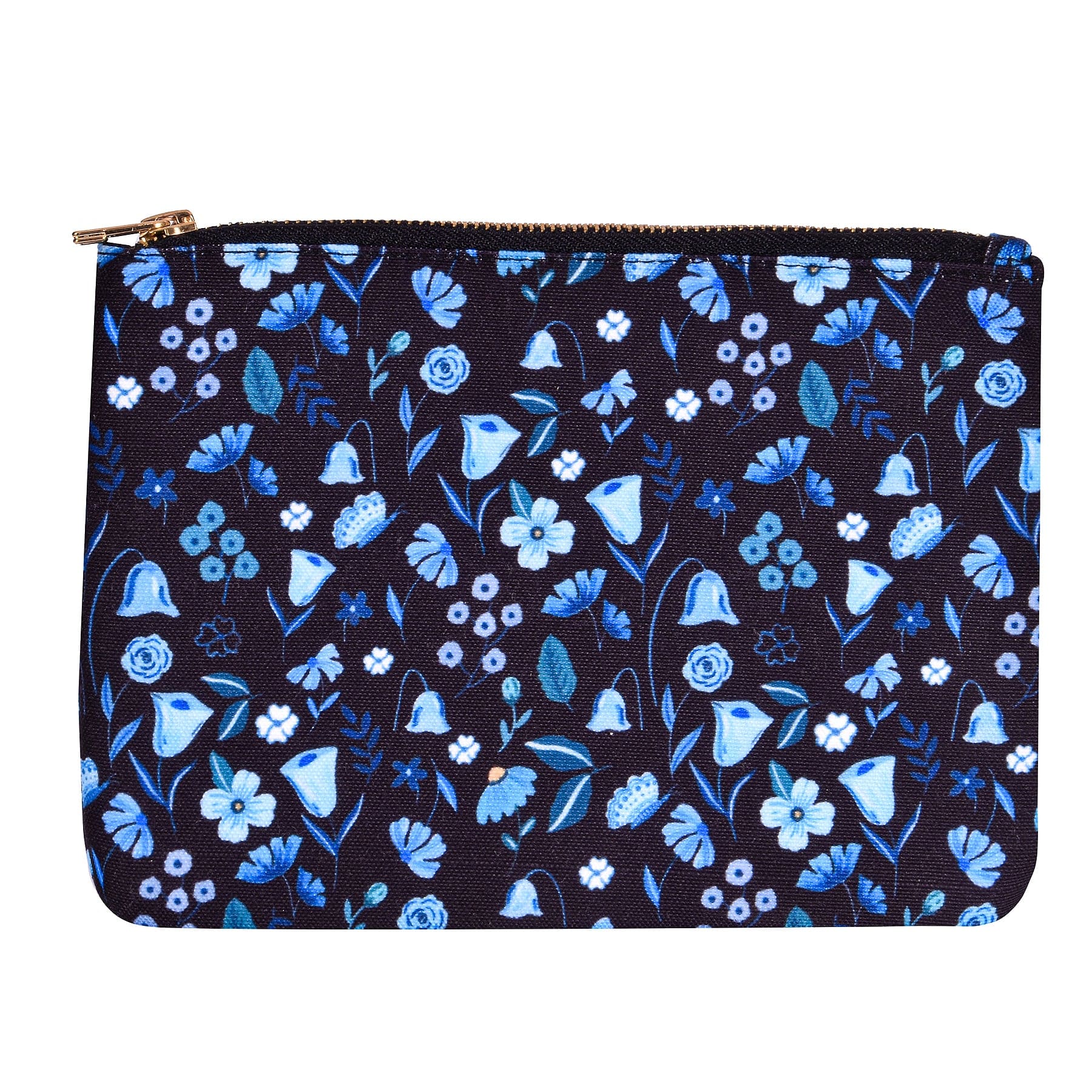 The Spring Palette Midnight Garden Flat Pouch