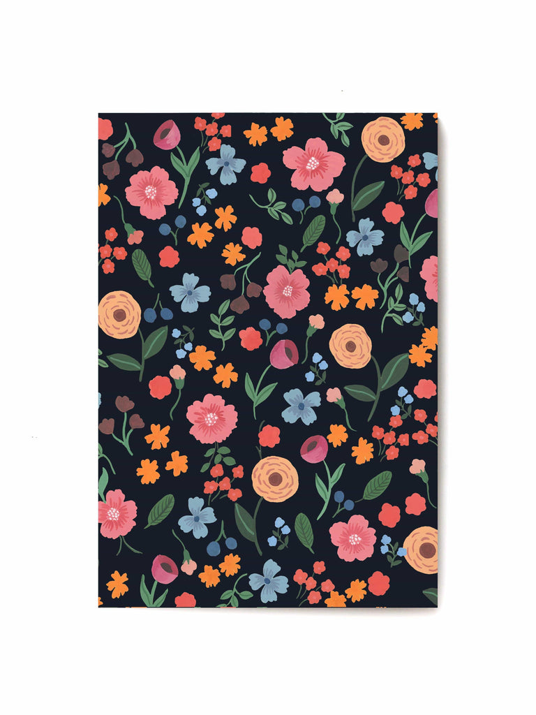 Midnight Garden Notebook - The Spring Palette