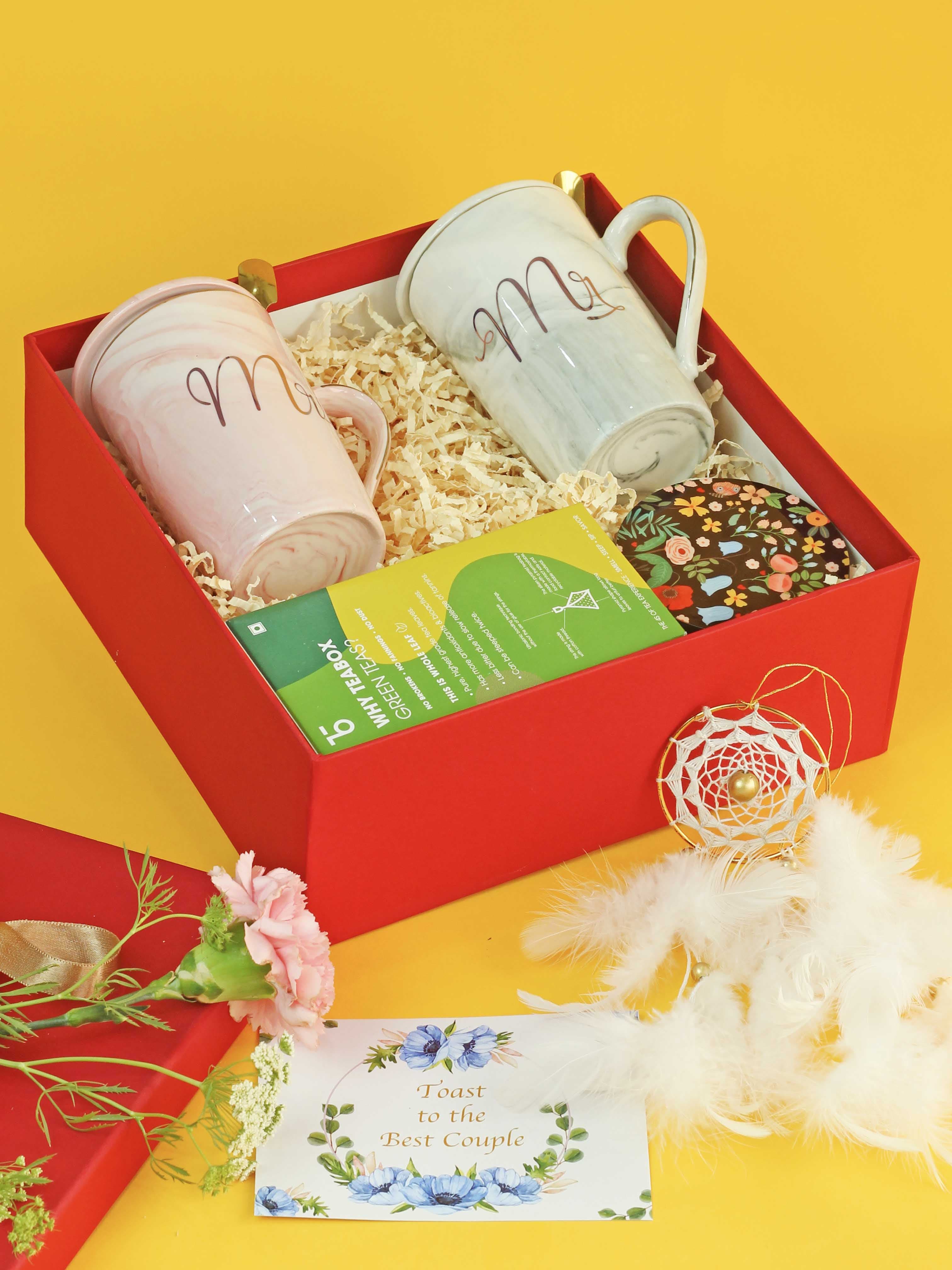 The Spring Palette Gift Mr and Mrs Gift Hamper