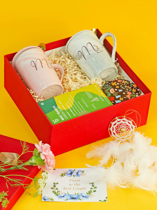 The Spring Palette Gift Mr and Mrs Gift Hamper