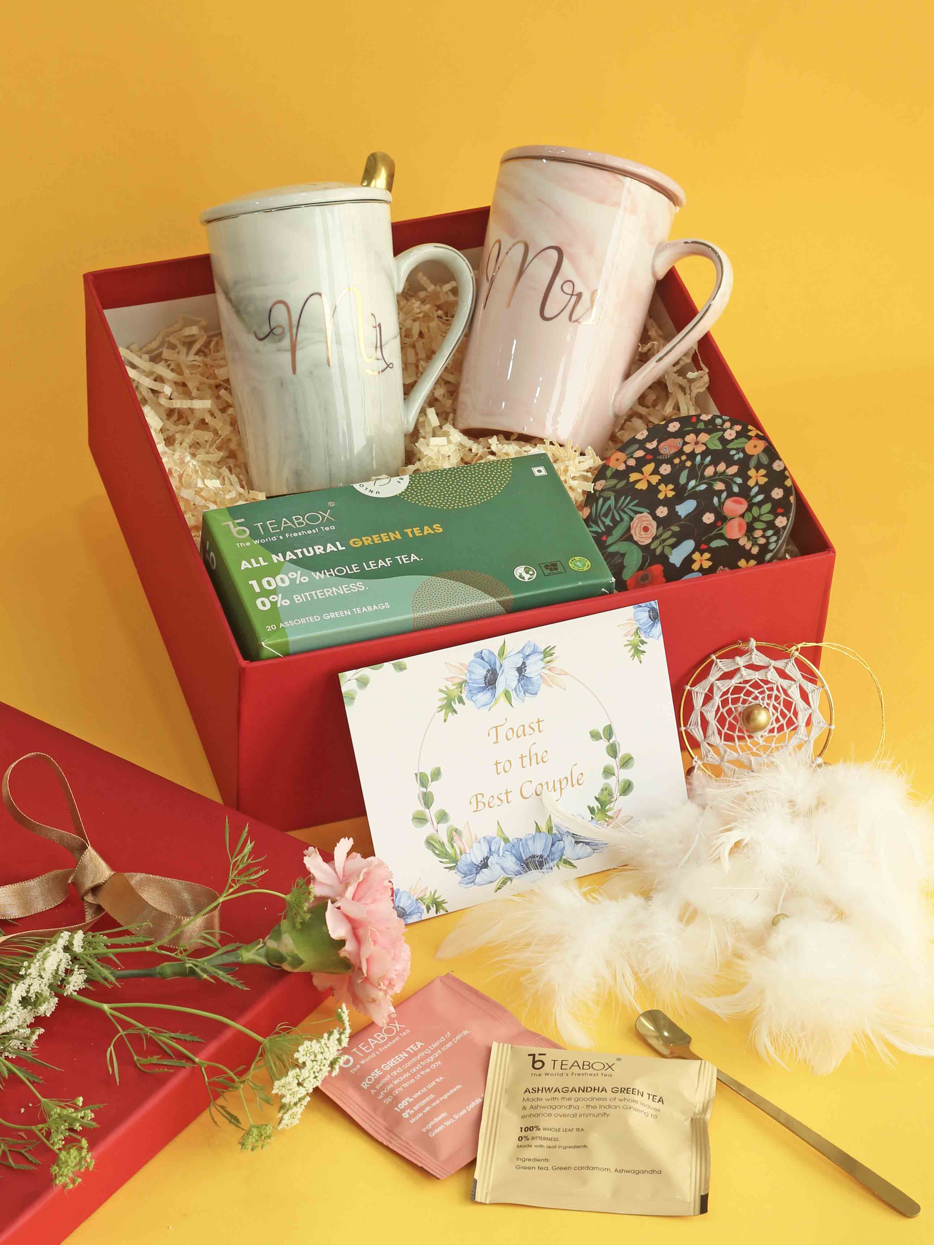 The Spring Palette Gift Mr and Mrs Gift Hamper