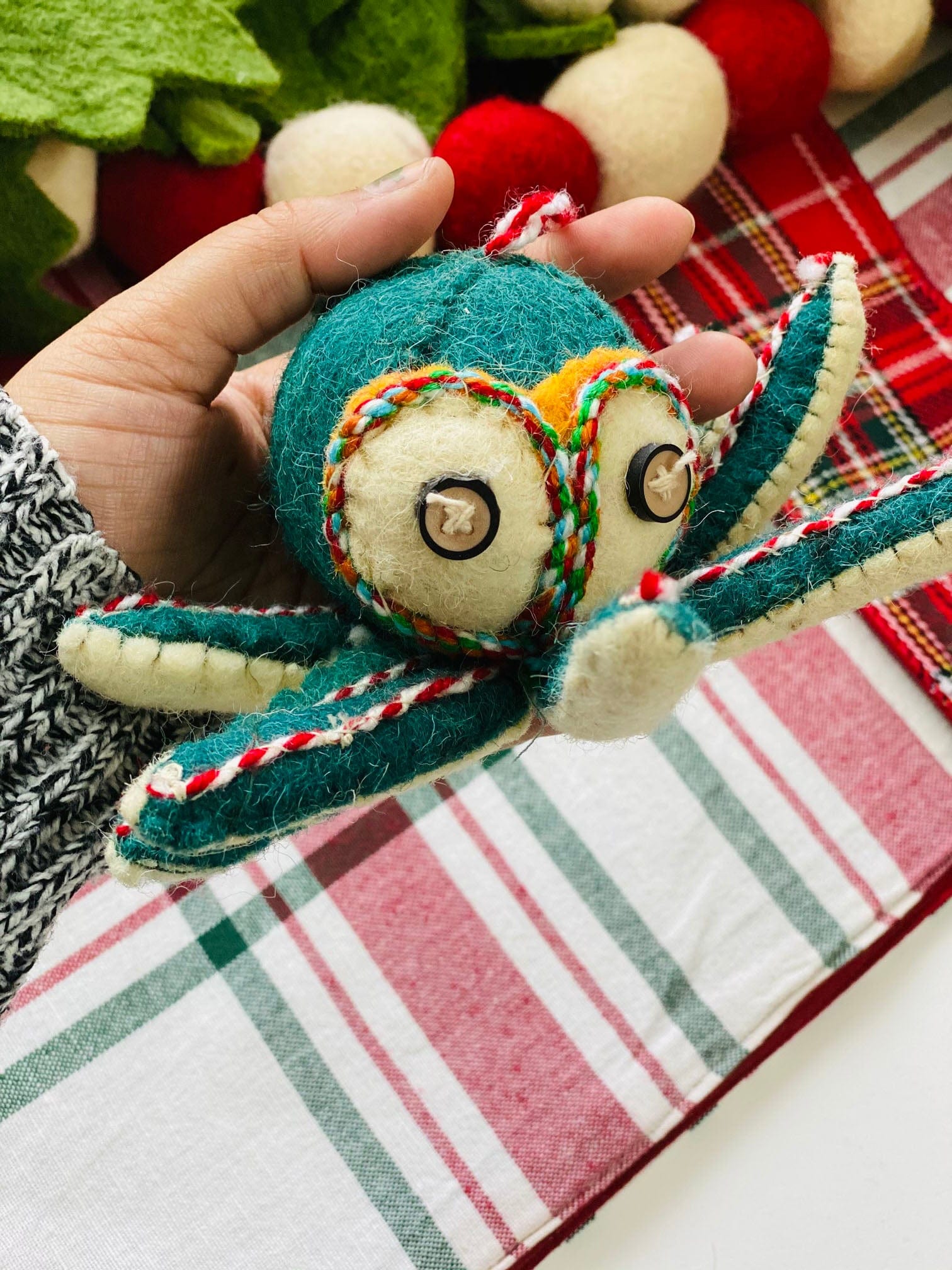 Octopus Ornament - The Spring Palette