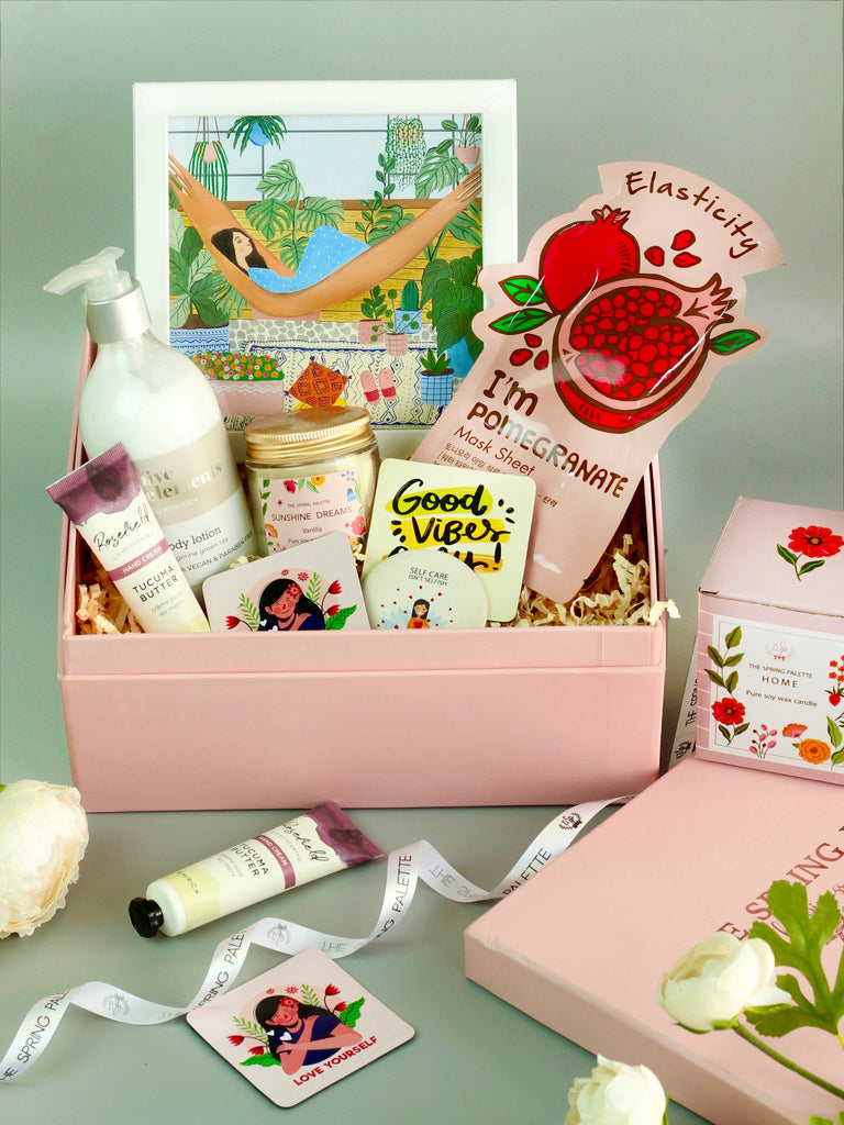 The Spring Palette Gift Pamper Yourself Gift Hamper