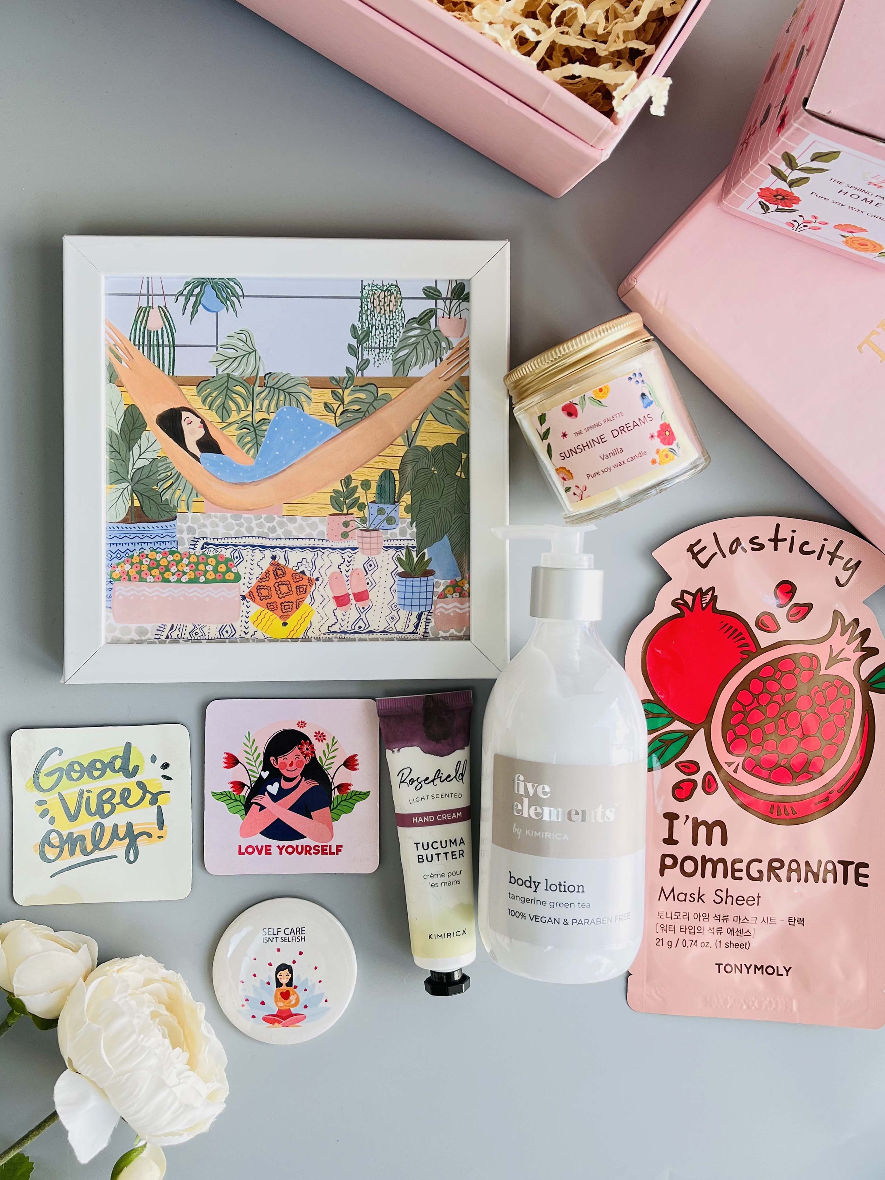 The Spring Palette Gift Pamper Yourself Gift Hamper