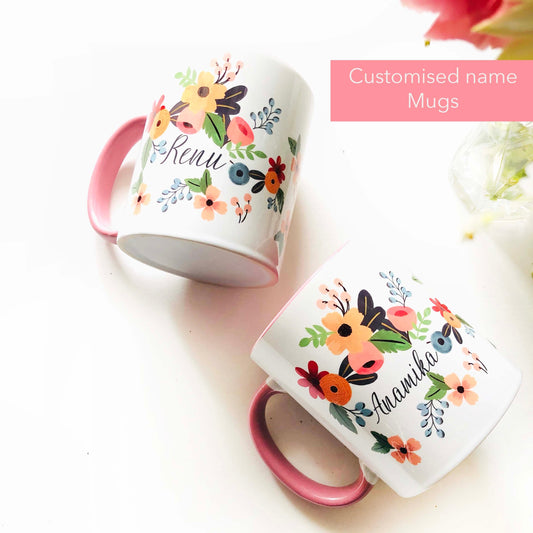 Personalized Mug (Can write name) - The Spring Palette