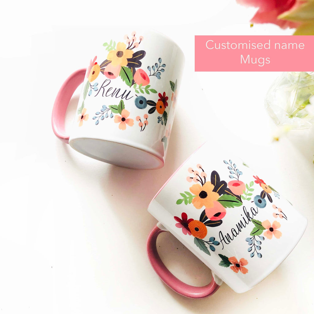 Personalized Mug (Can write name) - The Spring Palette