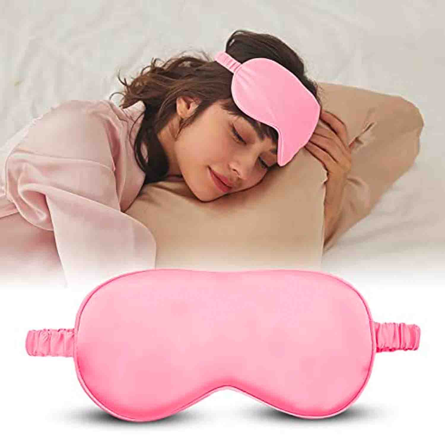The Spring Palette Gift Pink Satin Sleeping Mask