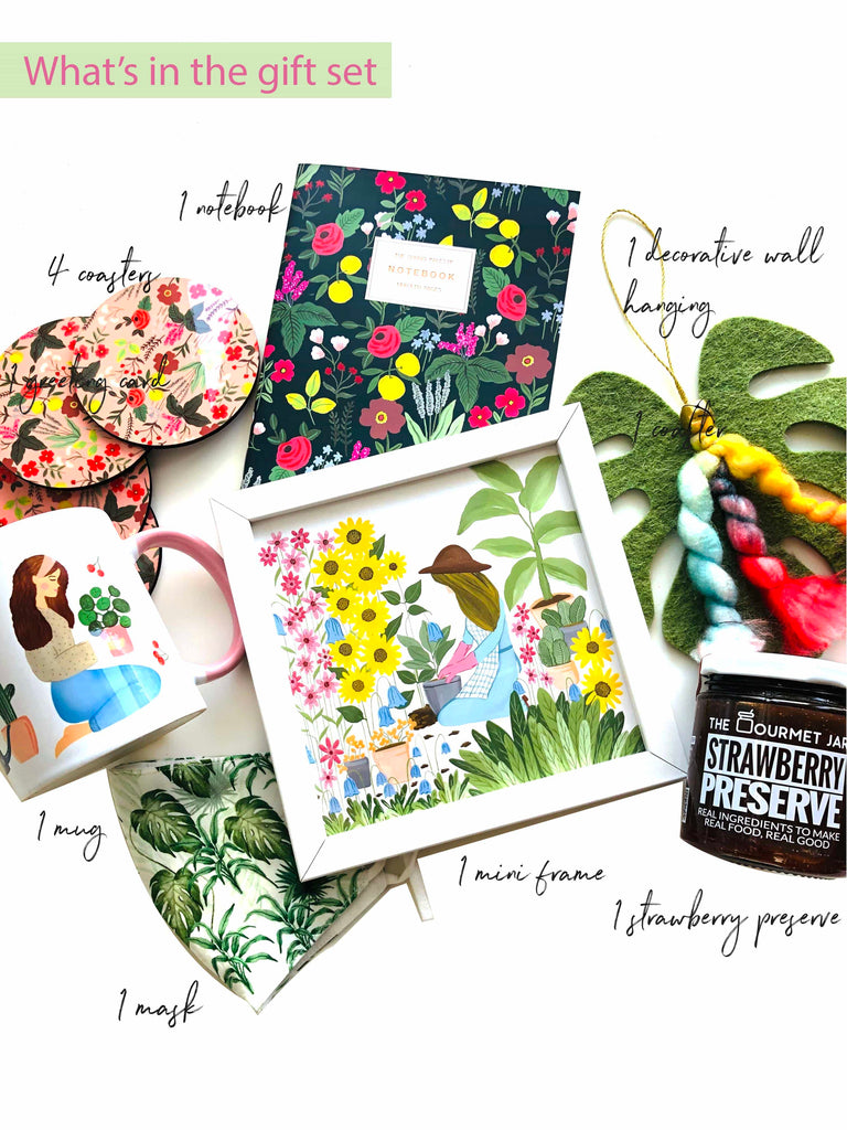 The Spring Palette Gift Plant Lover Gift Set
