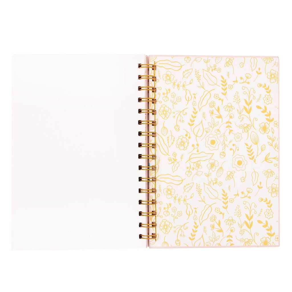 THE SPRING PALETTE Stationery Plant Your Dreams Hard-bound Spiral Notebook