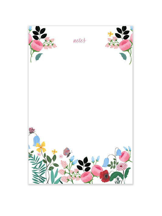 THE SPRING PALETTE Prairie Notepad