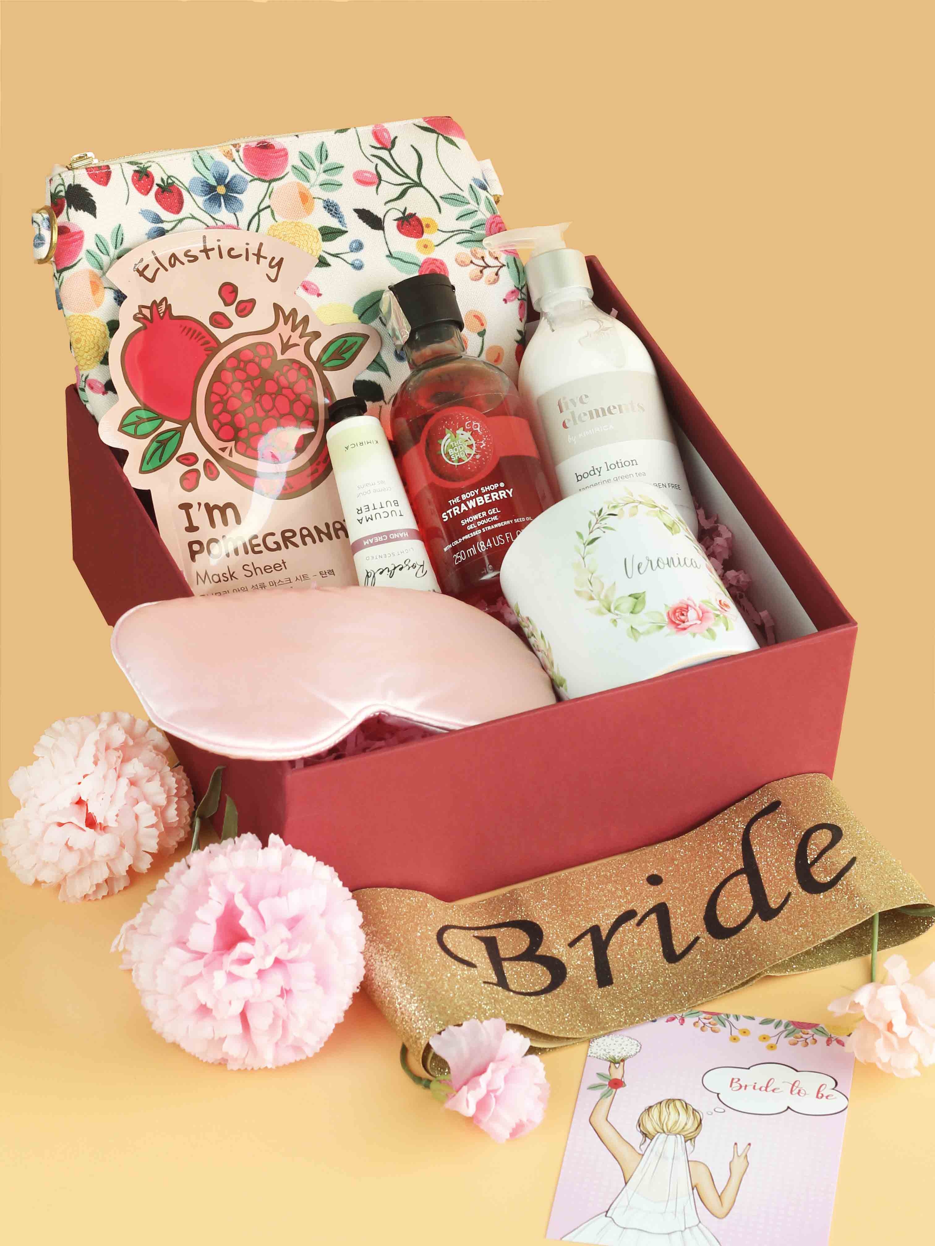The Spring Palette Gift Prettiest Bride Ever Gift Hamper