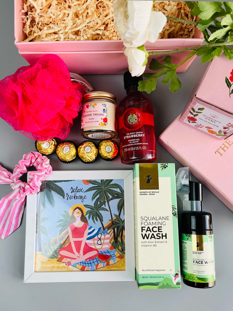 The Spring Palette Gift Relax and Recharge Gift Hamper