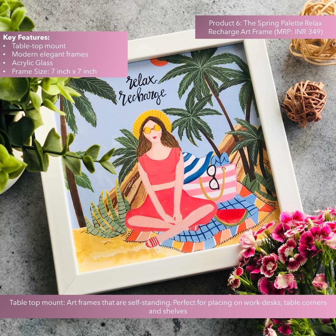 The Spring Palette Gift Relax and Recharge Gift Hamper