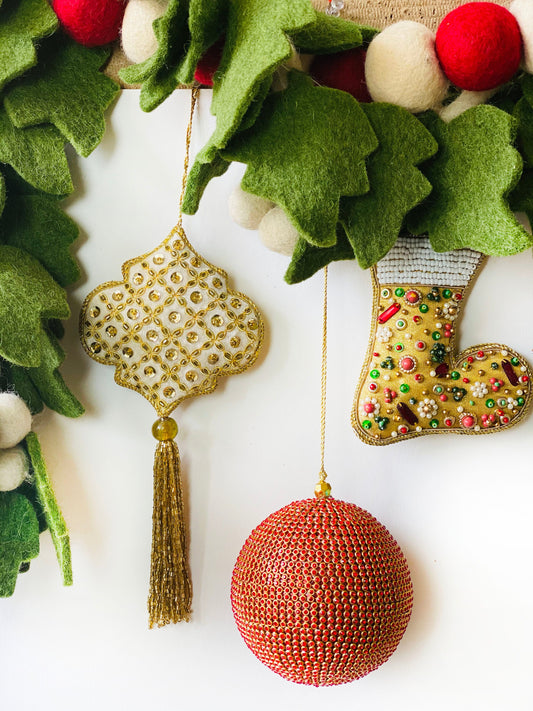 Santas Boots Ornament - The Spring Palette