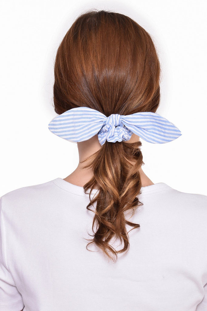 THE SPRING PALETTE Hair Accessory Seaside Bow Scrunchie
