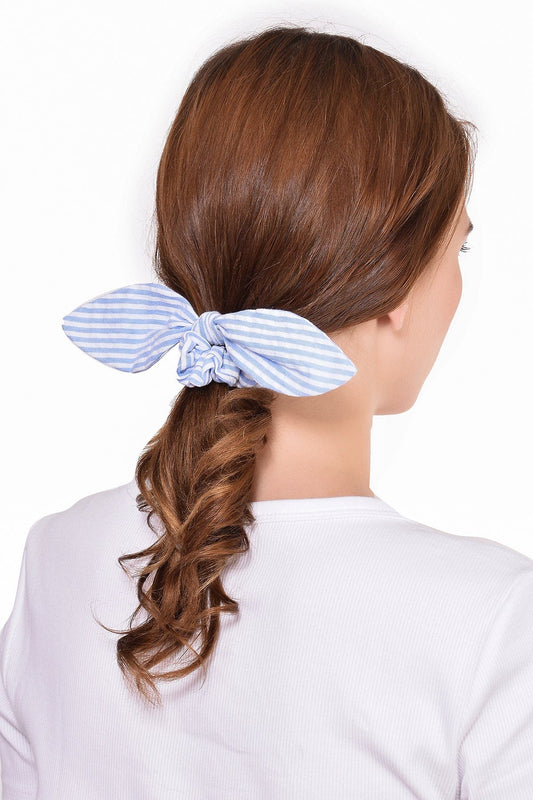 THE SPRING PALETTE Hair Accessory Seaside Bow Scrunchie