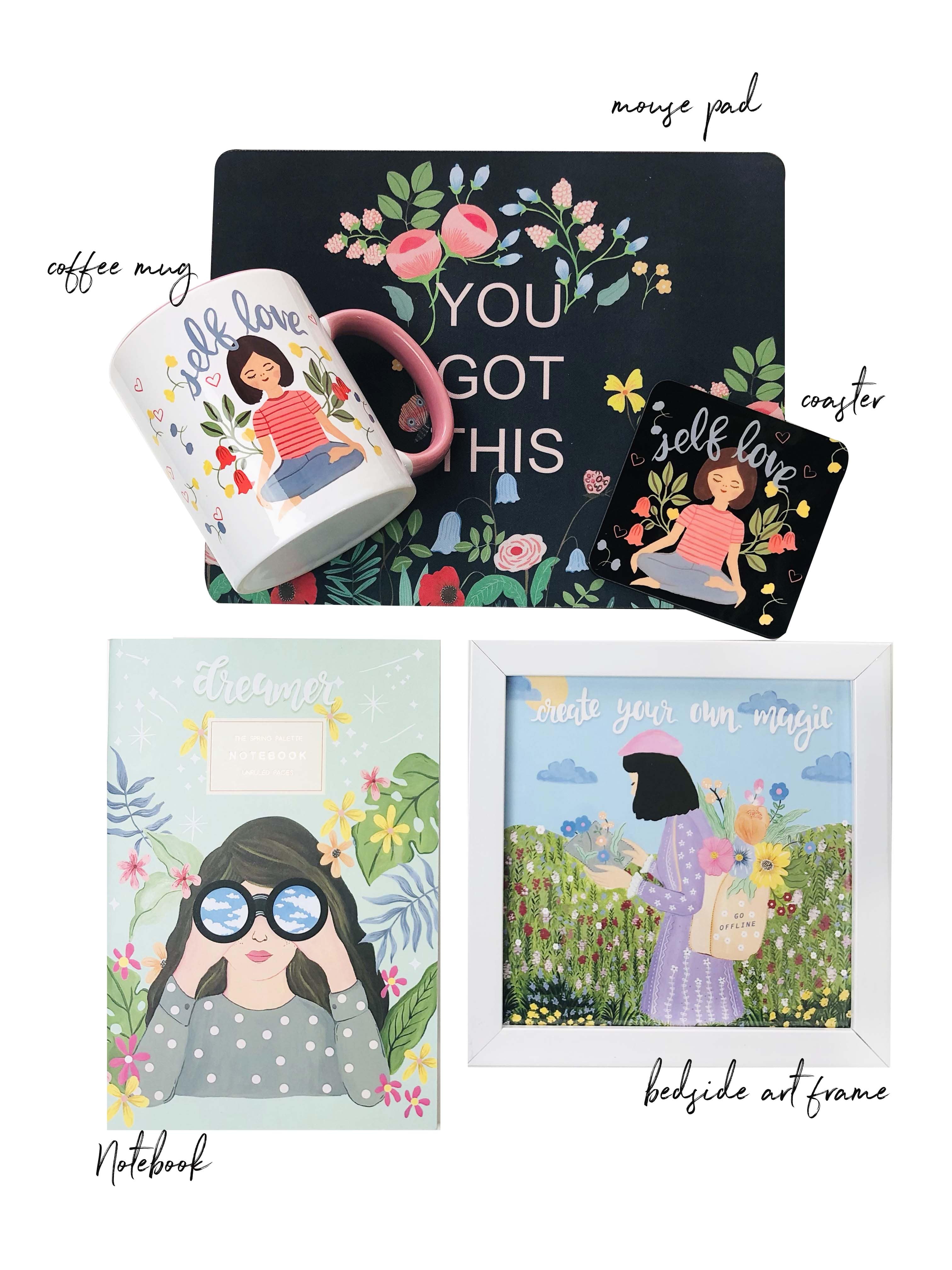 Self Love Gift Set (Bundle of 5 products) - The Spring Palette