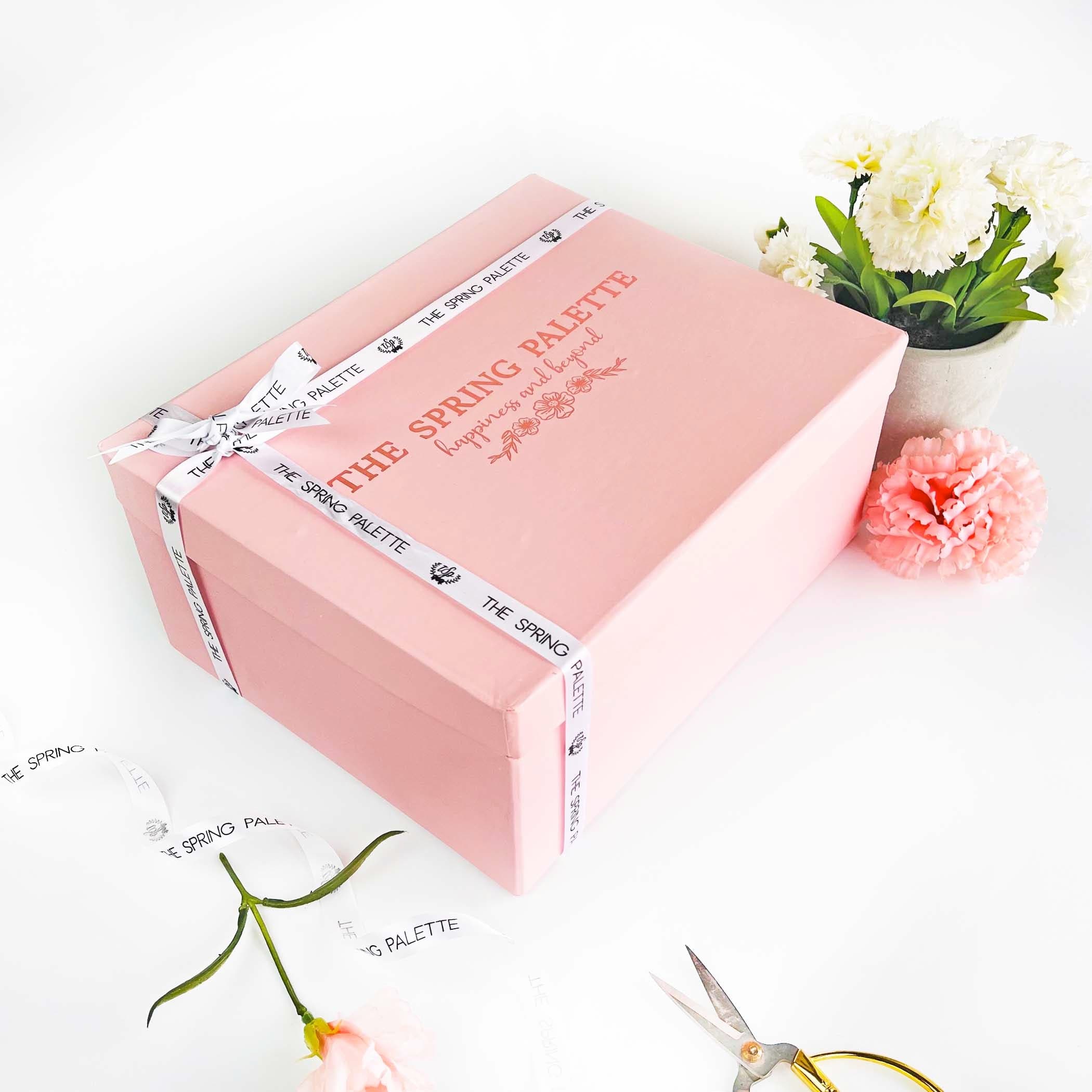 THE SPRING PALETTE Signature Pink Box