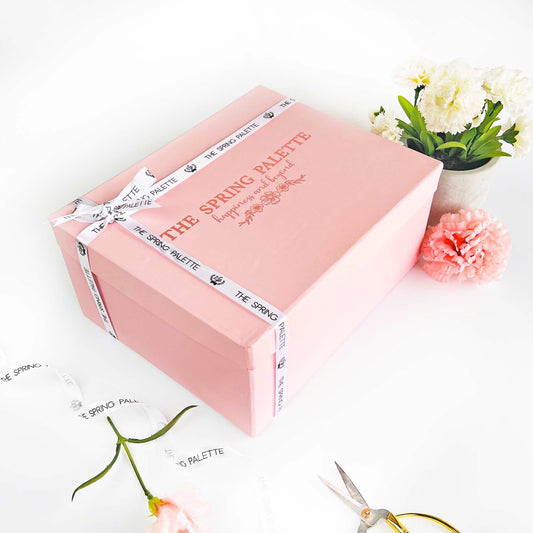 THE SPRING PALETTE Signature Pink Box