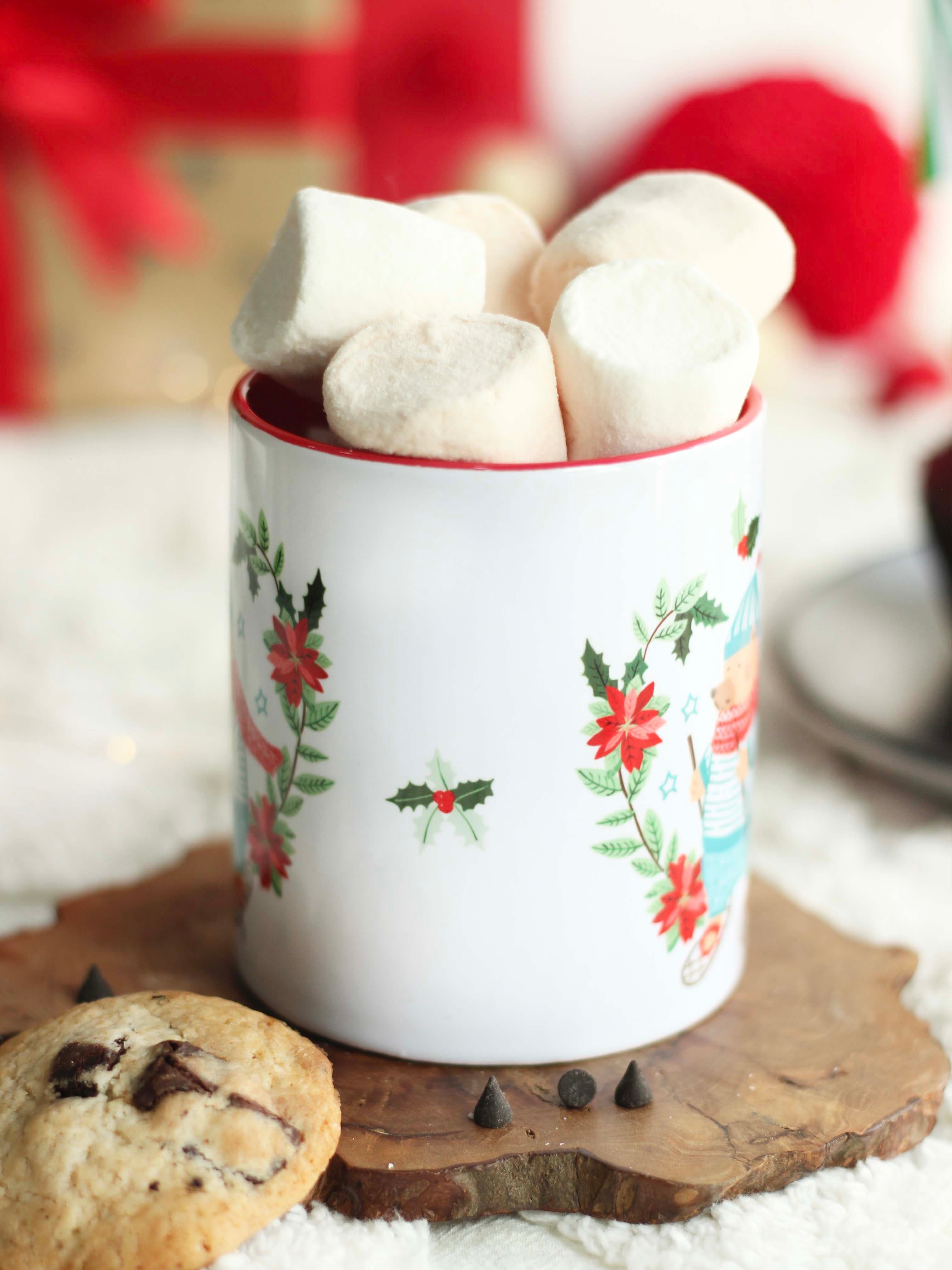 The Spring Palette MUGS Skiing Teddy Mug