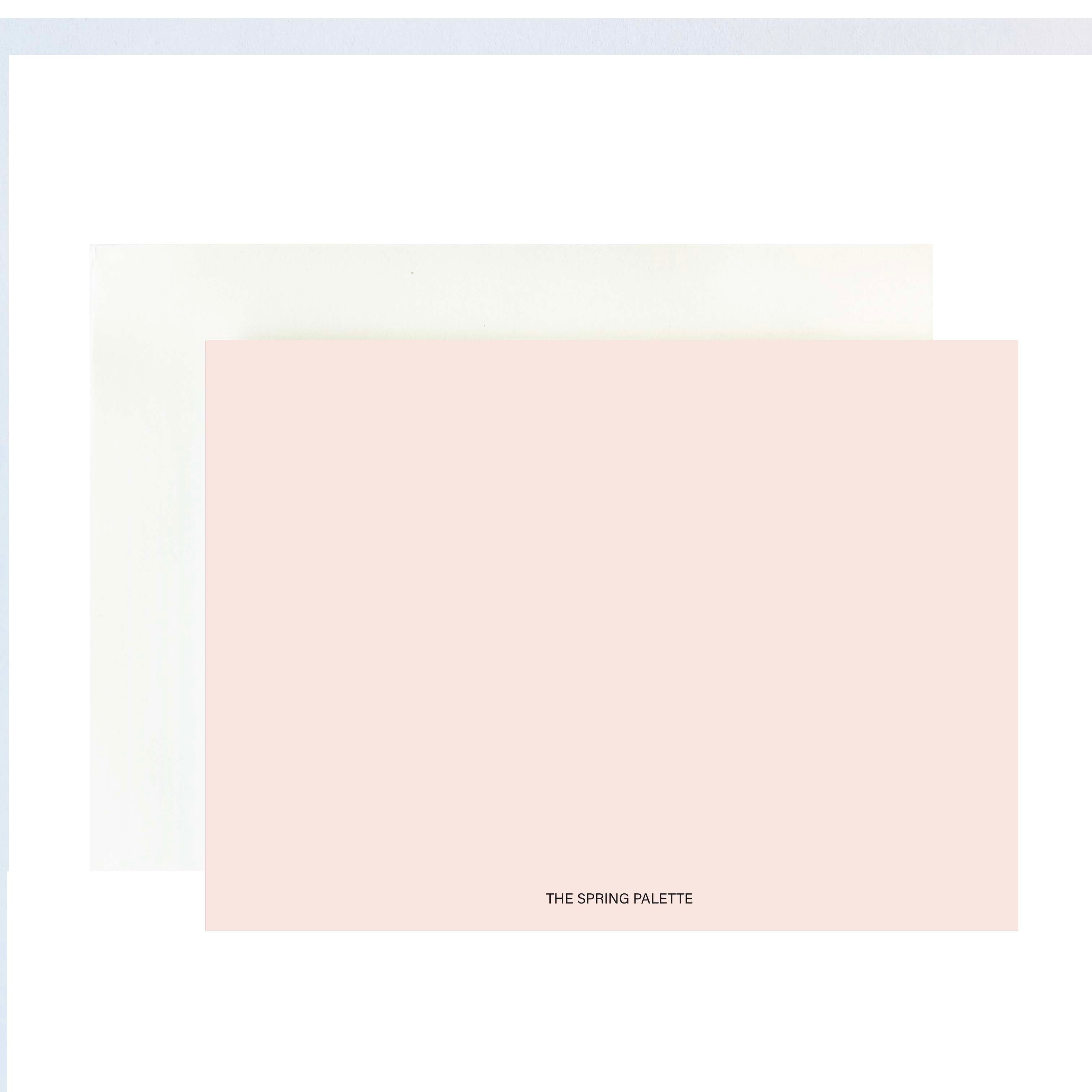 THE SPRING PALETTE Greeting Card Teddy Birthday Card