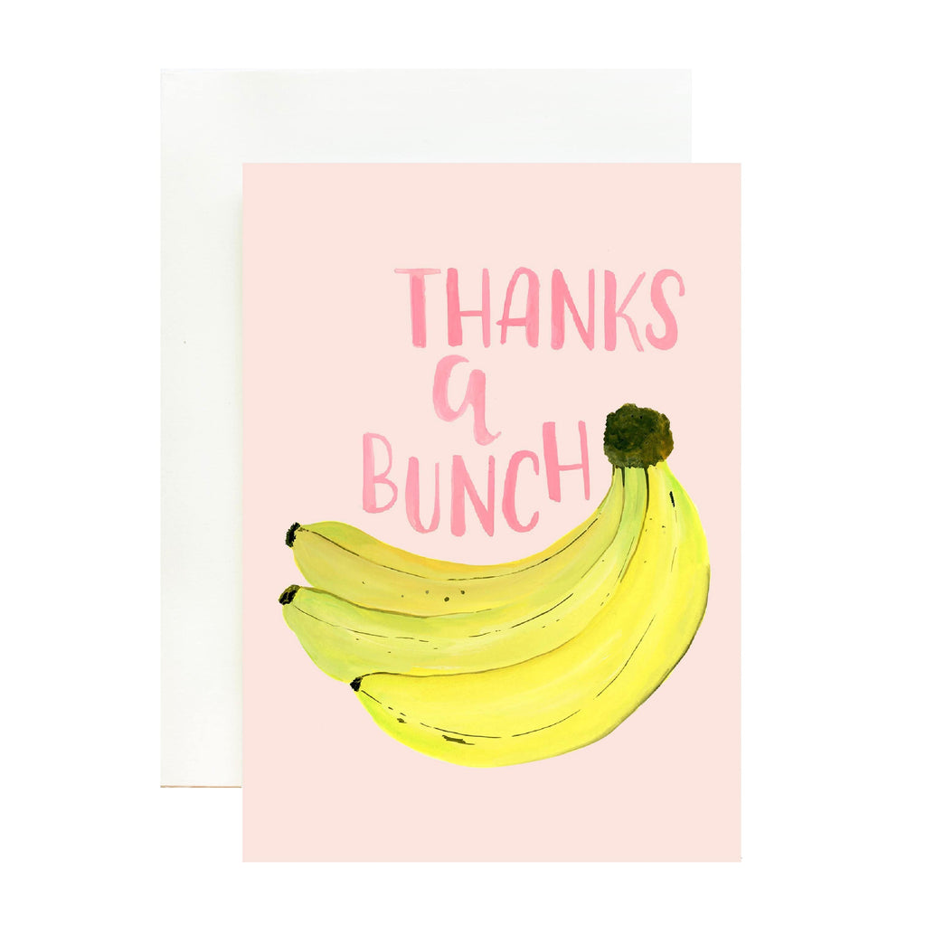 Thanks a bunch Greeting Card - The Spring Palette