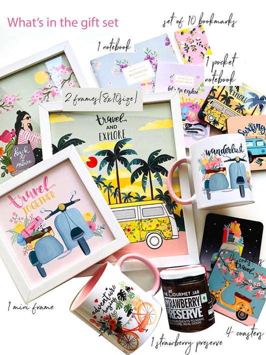 The Spring Palette Gift Travel Lovers Mega Gift Set