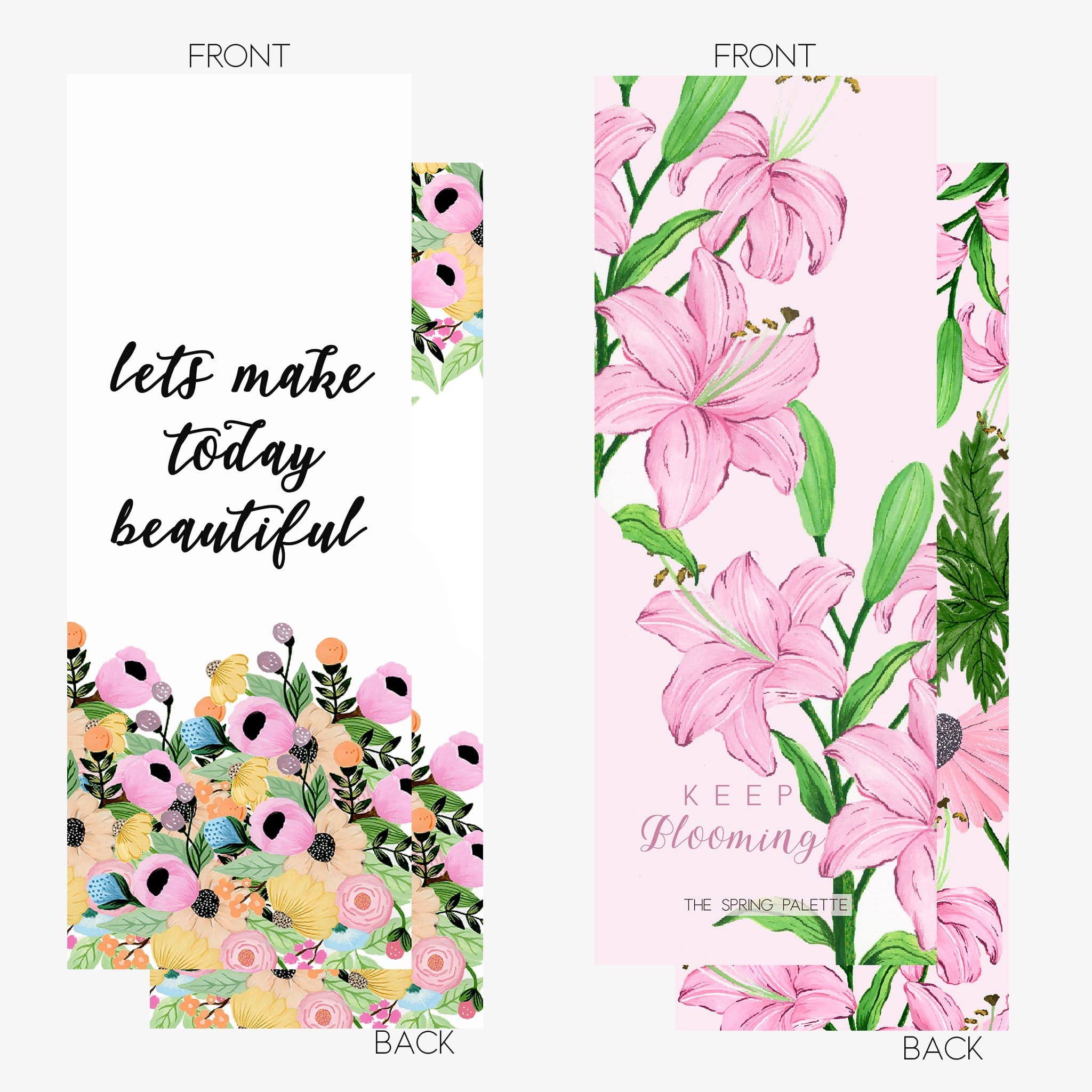 TSP Bookmark (Set of 10) - The Spring Palette