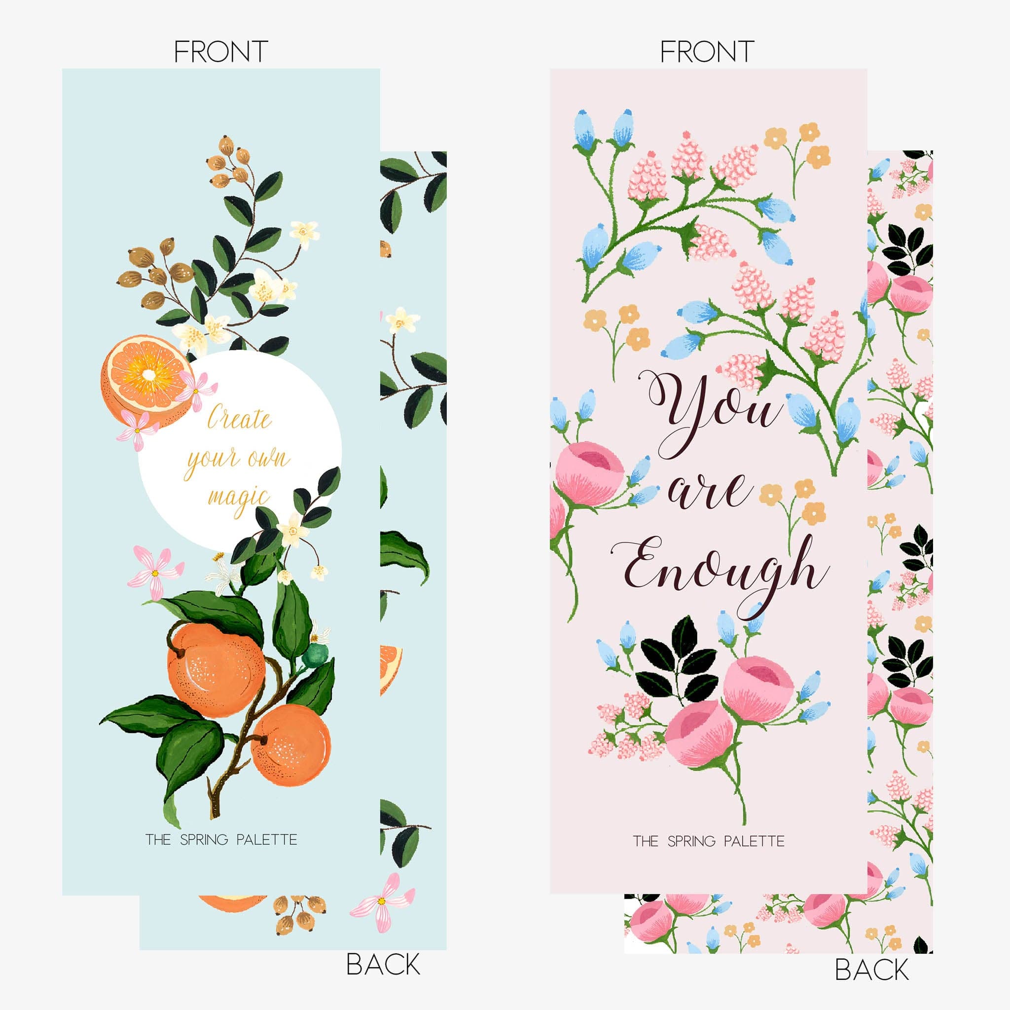 TSP Bookmark (Set of 10) - The Spring Palette
