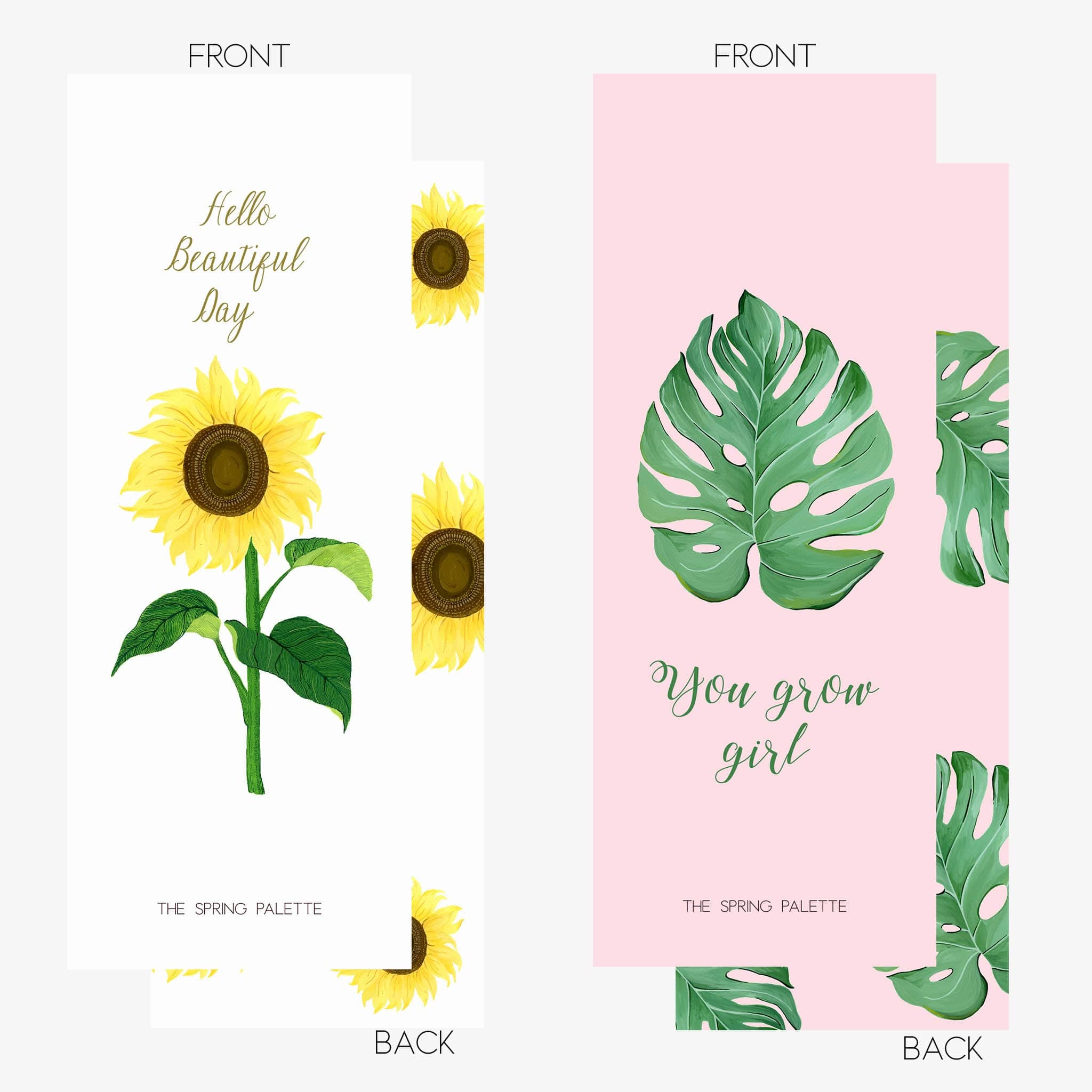 TSP Bookmark (Set of 10) - The Spring Palette