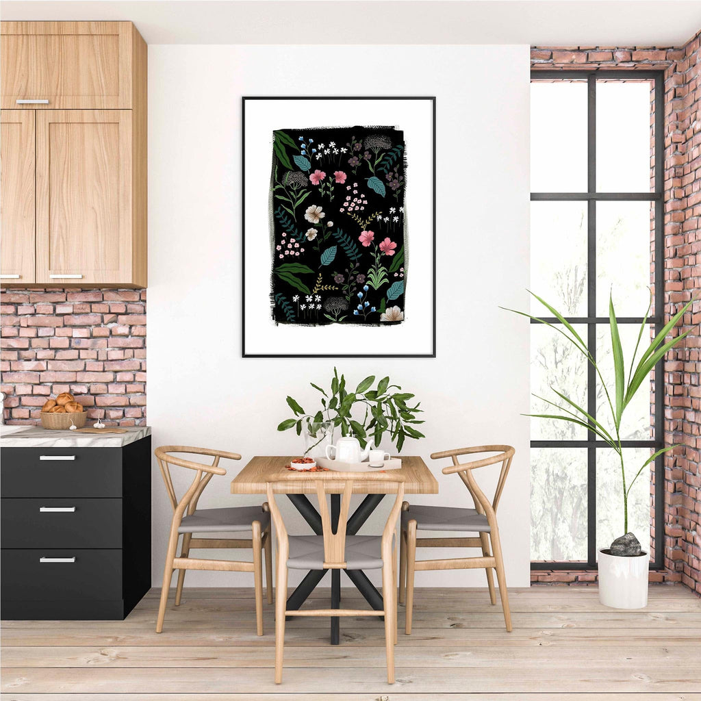Winter Bloom Art Print | Wall Art - The Spring Palette