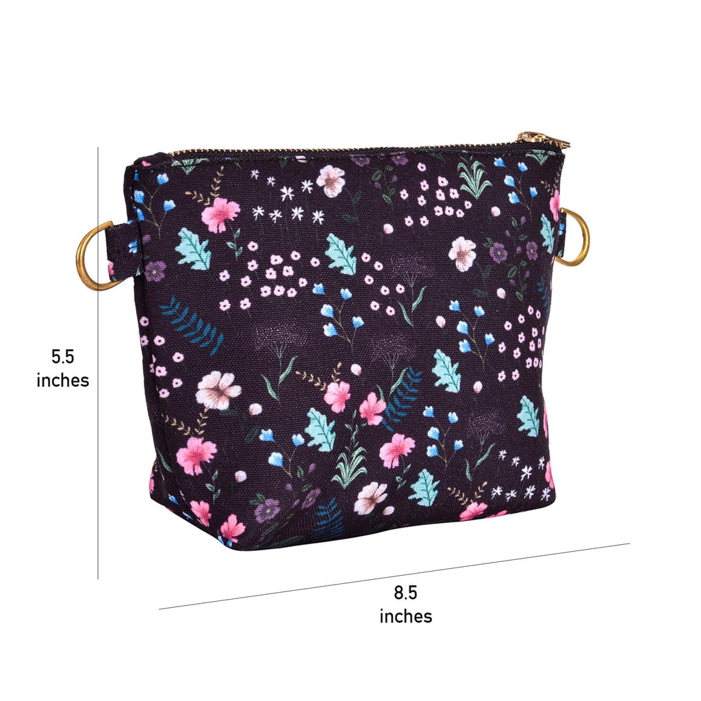The Spring Palette Pouch Winter Bloom Clutch Pouch