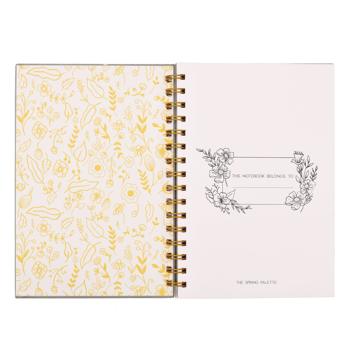 Rethink & Restart Hard-bound Spiral Notebook – The Spring Palette