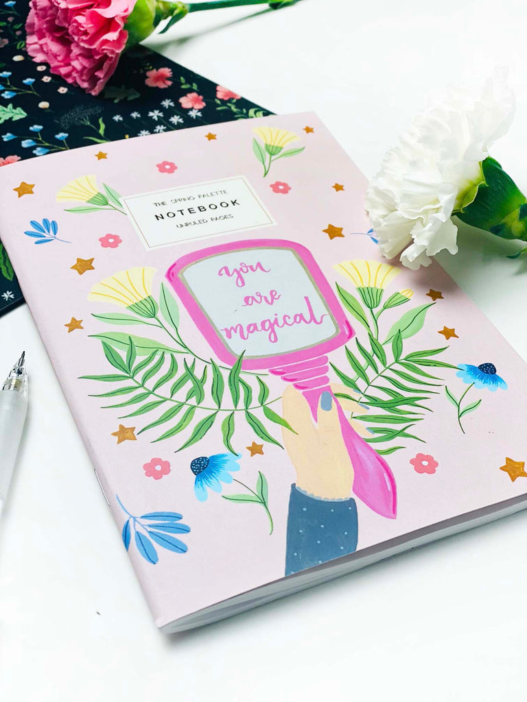 You are Magical Notebook - The Spring Palette