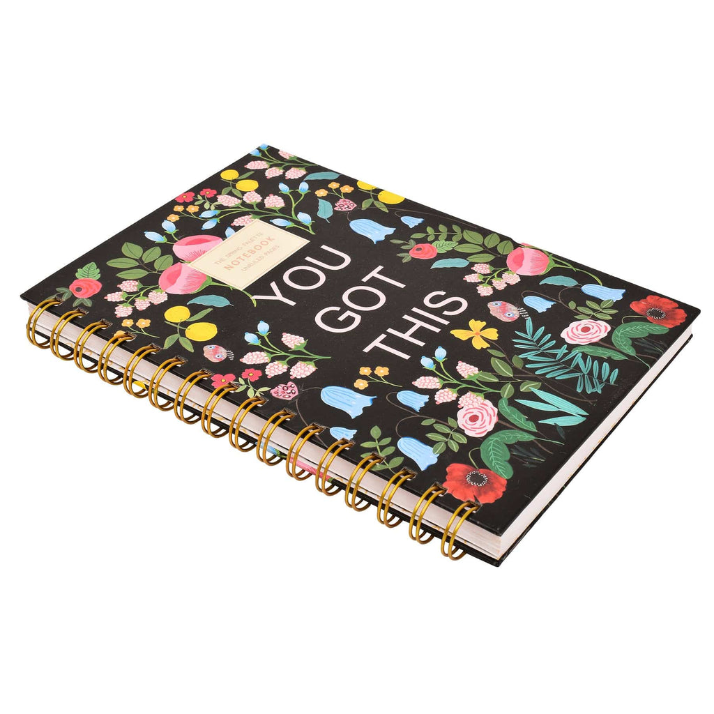 THE SPRING PALETTE Stationery You Got This Hard-bound Spiral Notebook